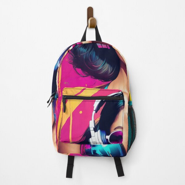 Artikelvorschau, Gamer-Göttin im Badeanzug Graffiti Synthwave Stil entworfen und verkauft von Boxing Kangaroo Retail Company.