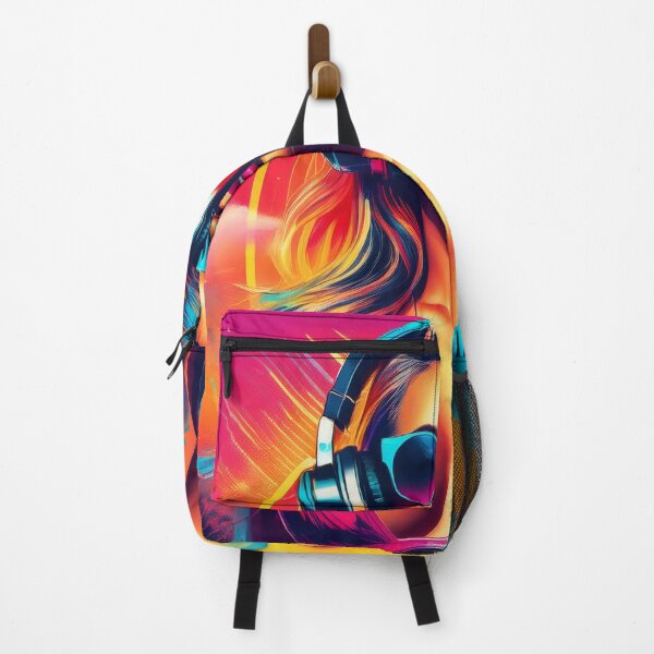 Artikelvorschau, Gamer-Göttin im Badeanzug Graffiti Synthwave Stil entworfen und verkauft von Boxing Kangaroo Retail Company.