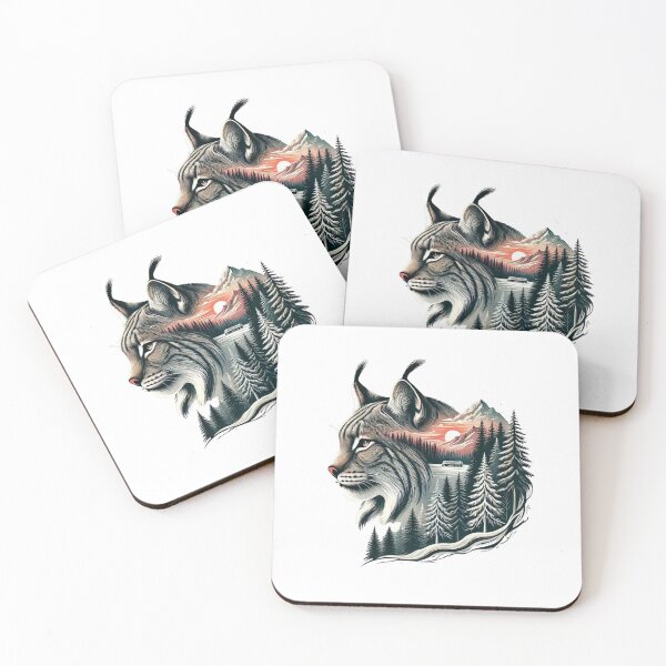 Item preview, Majestic Winter Animals - Digital Art designed and sold by MiszungART.
