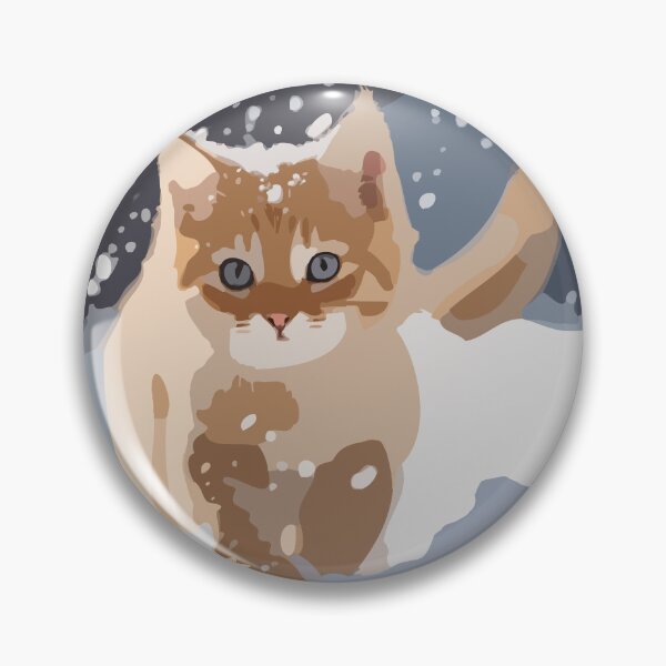 Item preview, Snow Kitten designed and sold by MartyAart.