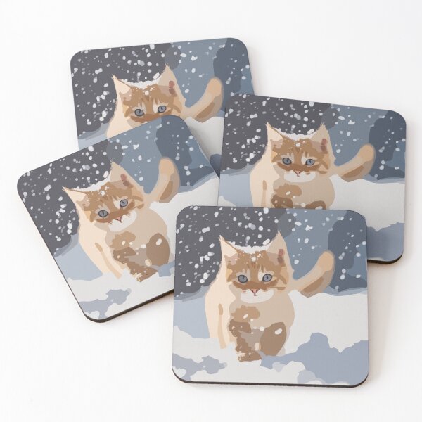 Item preview, Snow Kitten designed and sold by MartyAart.