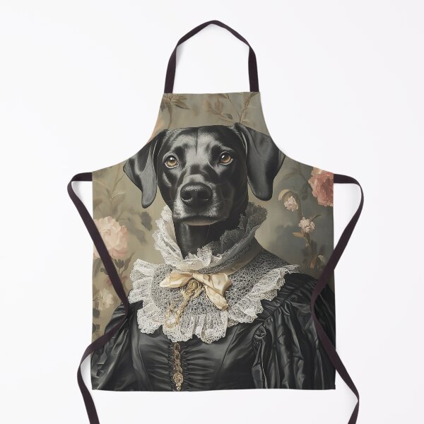 Item preview, Lady in Black, a Labrador Dog designed and sold by regiaart.