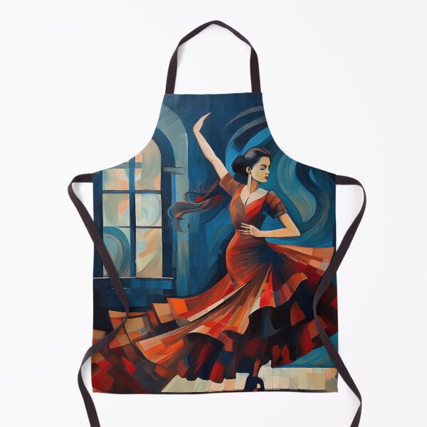Item preview, Cubist Flamenco Dancer spinning designed and sold by Boxing Kangaroo Retail Company.