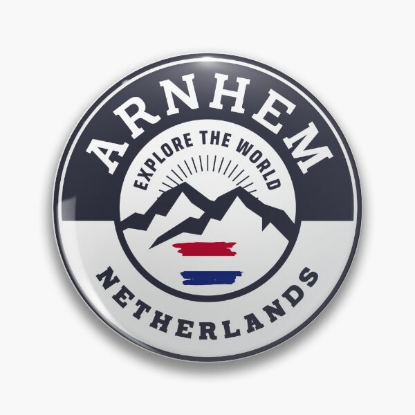 Item preview, Arnhem Netherlands Black and White Crest designed and sold by World Designs.