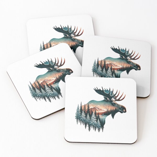 Item preview, Majestic Winter Animals - Digital Art designed and sold by MiszungART.