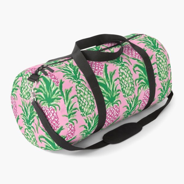 Item preview, Preppy pineapples in pink and green designed and sold by SophieClimaArt.