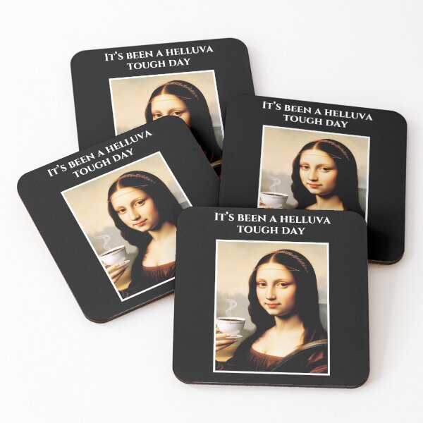 Item preview, Mona Lisa Tough Day designed and sold by Paleo5135.