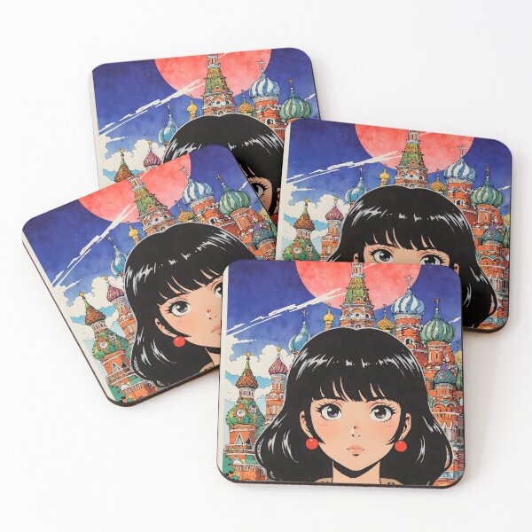 Item preview, Tomsk Retro Anime Girl 80s Russia Vintage Travel designed and sold by Retro-Anime9.