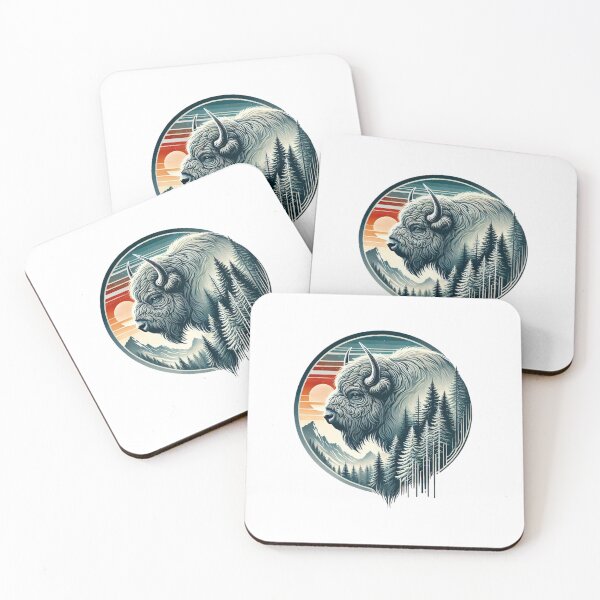 Item preview, Majestic Winter Animals - Digital Art designed and sold by MiszungART.