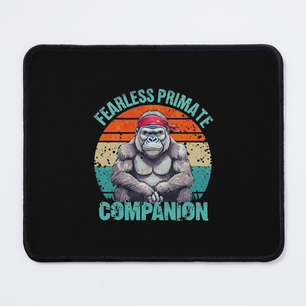 Item preview, Fearless Gorilla Companion - Bold Primate Art Design designed and sold by Colorful-Garden.