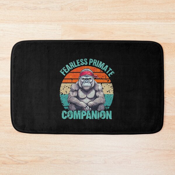 Item preview, Fearless Gorilla Companion - Bold Primate Art Design designed and sold by Colorful-Garden.