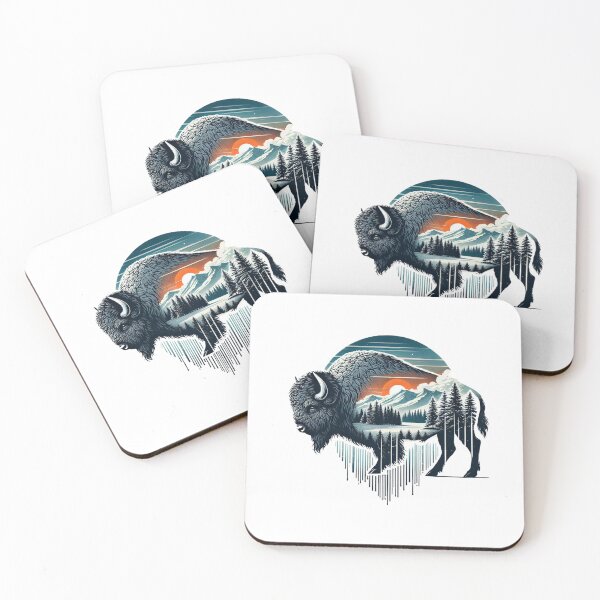 Item preview, Majestic Winter Animals - Digital Art designed and sold by MiszungART.