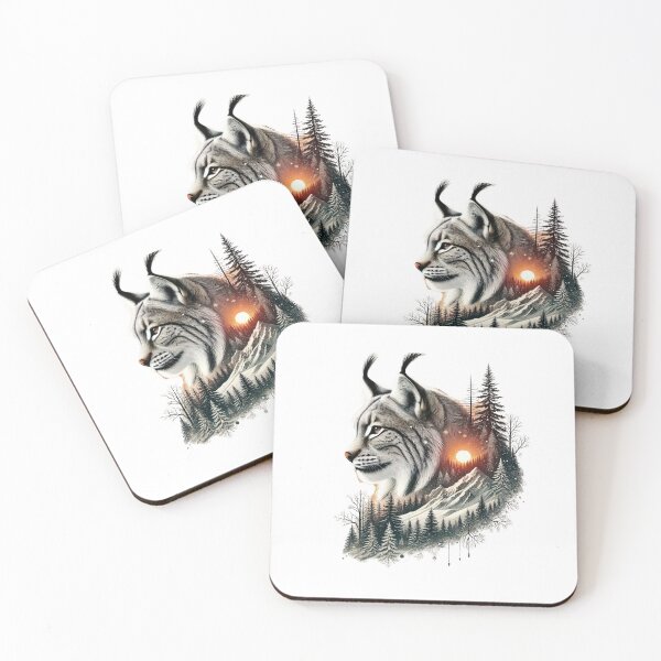 Item preview, Majestic Winter Animals - Digital Art designed and sold by MiszungART.