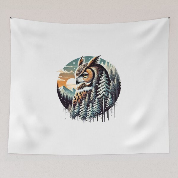 Item preview, Majestic Winter Animals - Digital Art designed and sold by MiszungART.