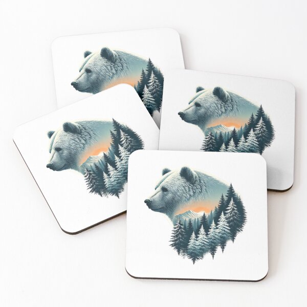 Item preview, Majestic Winter Animals - Digital Art designed and sold by MiszungART.