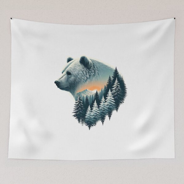Item preview, Majestic Winter Animals - Digital Art designed and sold by MiszungART.