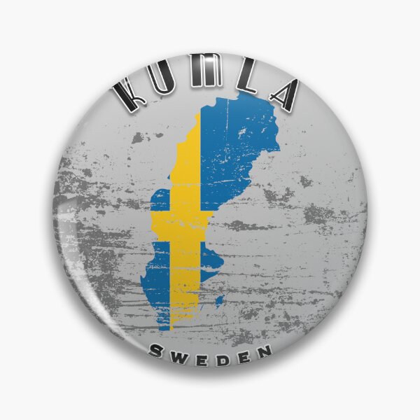 Item preview, Kumla Sweden Flag Worn designed and sold by World Designs.