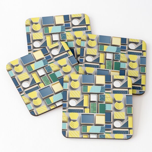 Item preview, Vibrant Geometric Shapes Composition designed and sold by Zeeshankhan1345.