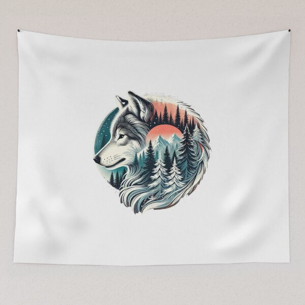 Item preview, Majestic Winter Animals - Digital Art designed and sold by MiszungART.