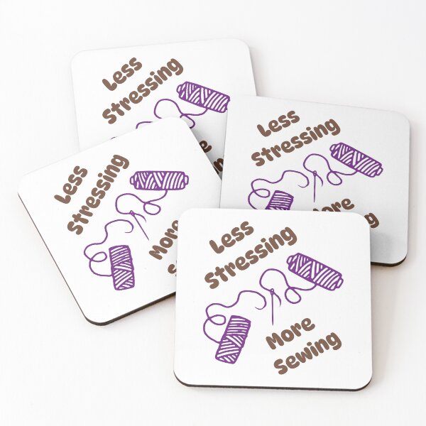 Item preview, Less Stressing More Sewing designed and sold by OPOPArt.