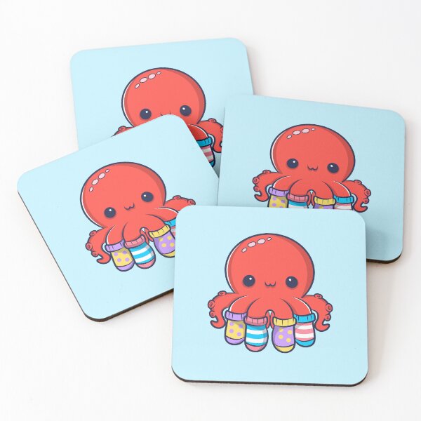 Item preview, Socktopus Cute Japanese Kawaii designed and sold by GoWubba.