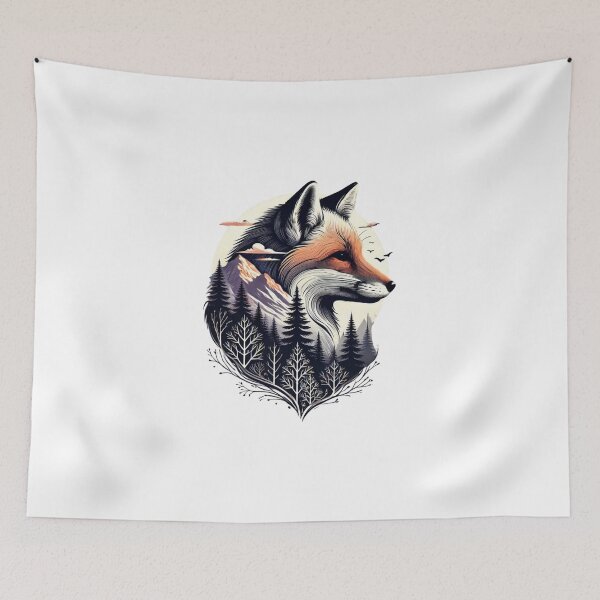 Item preview, Majestic Winter Animals - Digital Art designed and sold by MiszungART.