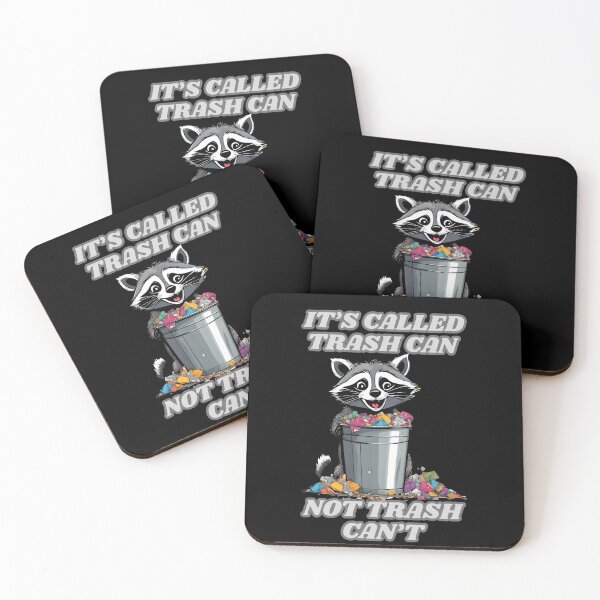 Item preview, It's called trash can not thash cant - racoon designed and sold by paggorek.