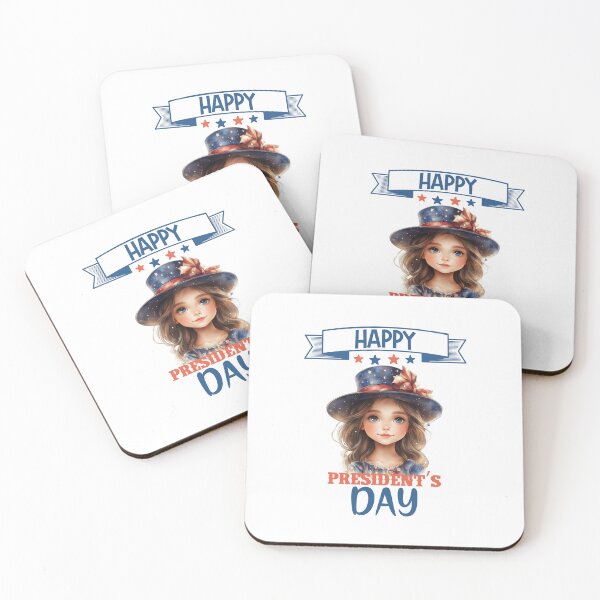 Item preview, Happy President's Day Patriotic Girl Artwork Gifts designed and sold by Maniutek.
