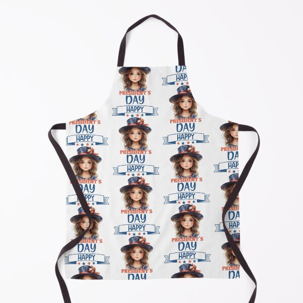 Item preview, Happy President's Day Patriotic Girl Artwork Gifts designed and sold by Maniutek.