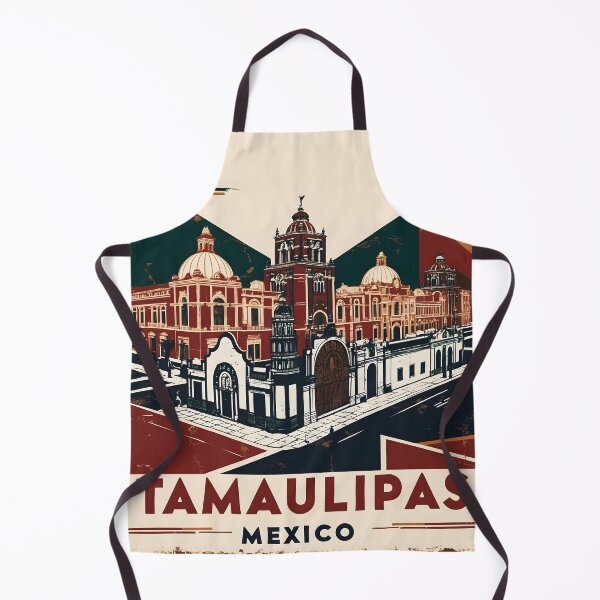 Item preview, Retro Tamaulipas Mexico 1950s Vintage Travel Tourism Poster designed and sold by TravelersGems.