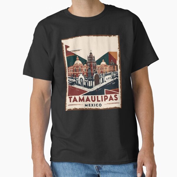 Item preview, Retro Tamaulipas Mexico 1950s Vintage Travel Tourism Poster  designed and sold by TravelersGems.