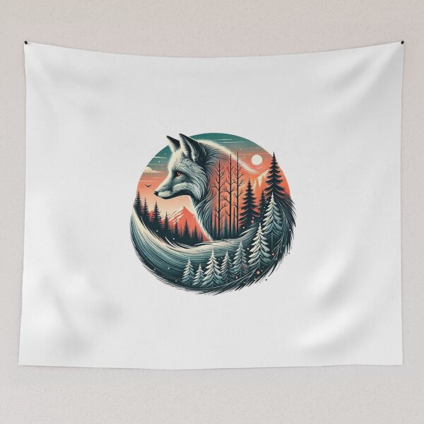 Item preview, Majestic Winter Animals - Digital Art designed and sold by MiszungART.