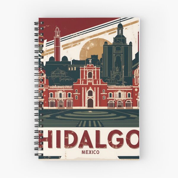 Item preview, Hidalgo Mexico 1950s Vintage Travel Tourism Poster  designed and sold by TravelersGems.