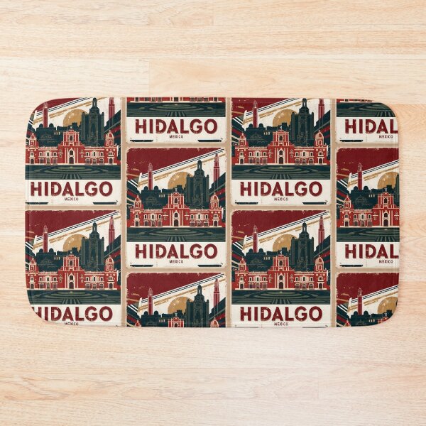 Item preview, Hidalgo Mexico 1950s Vintage Travel Tourism Poster  designed and sold by TravelersGems.