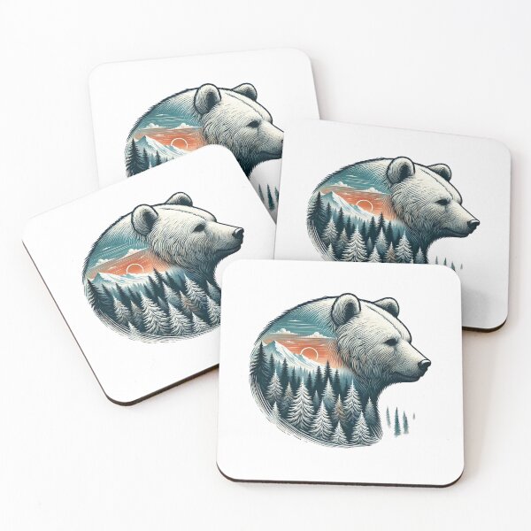 Item preview, Majestic Winter Animals - Digital Art designed and sold by MiszungART.