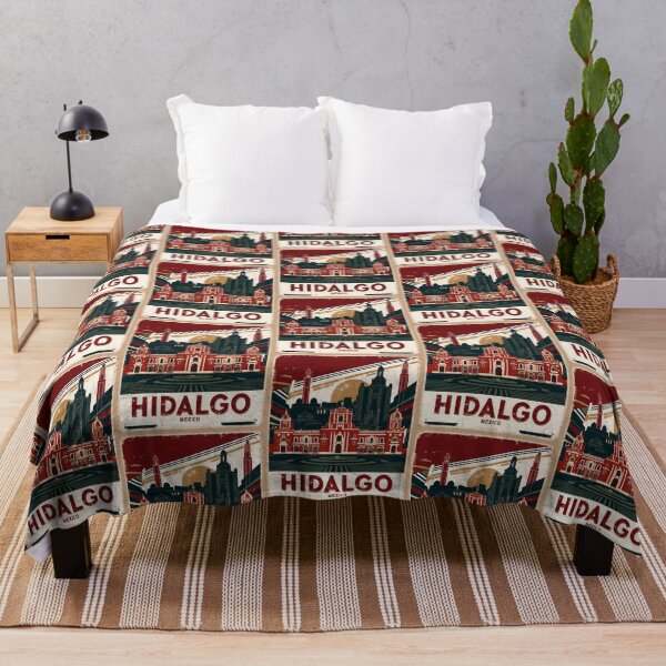 Item preview, Hidalgo Mexico 1950s Vintage Travel Tourism Poster  designed and sold by TravelersGems.