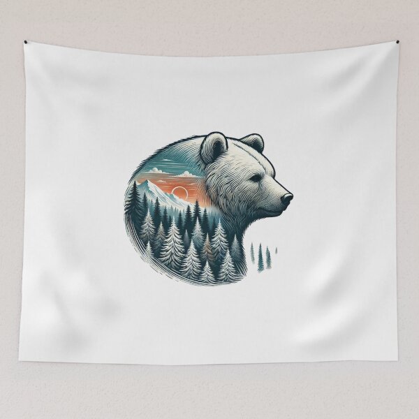 Item preview, Majestic Winter Animals - Digital Art designed and sold by MiszungART.