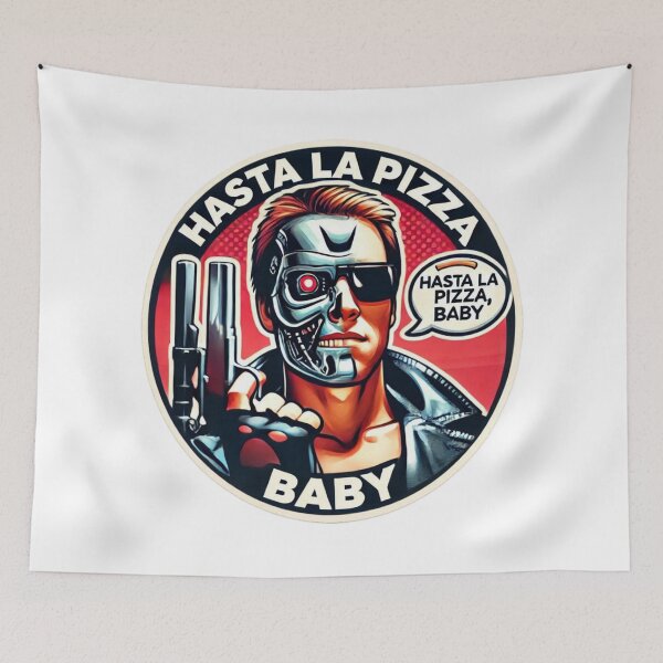 Item preview, Hasta La Pizza, Baby designed and sold by XaviChateau.