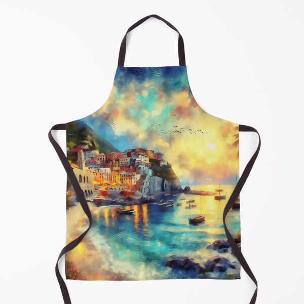 Item preview, Beachside Village designed and sold by RW Art Prints.