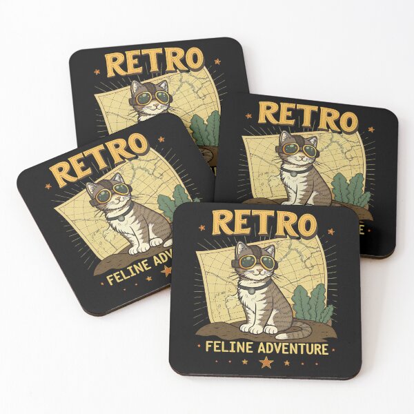 Item preview, RETRO FELINE ADVENTURE designed and sold by SignumShop.