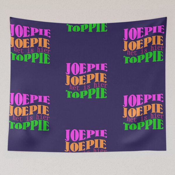 Item preview, Joepie Joepie het is hier Toppie, Dutch Saying, The Netherlands Dialect, Dick Schoof designed and sold by DiensDesign.