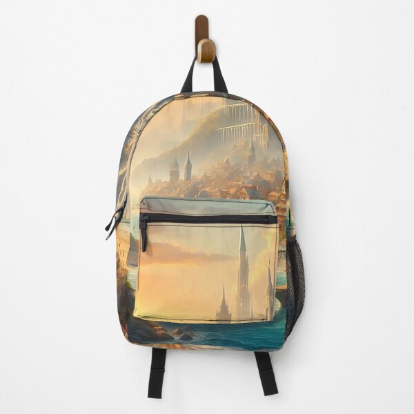 Item preview, Beachside Town designed and sold by RW Art Prints.