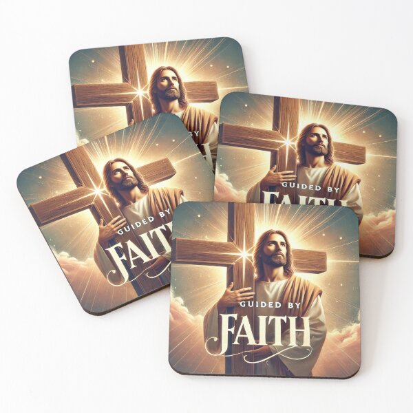 Item preview, Jesus and Cross: Guided by Faith designed and sold by RainbowSlide.