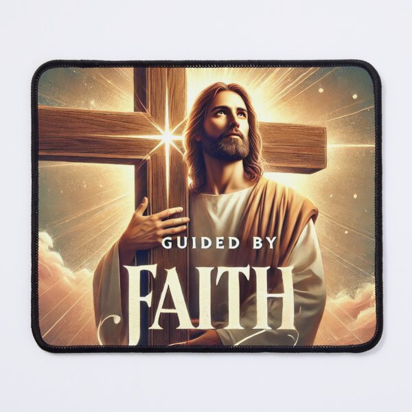 Item preview, Jesus and Cross: Guided by Faith designed and sold by RainbowSlide.