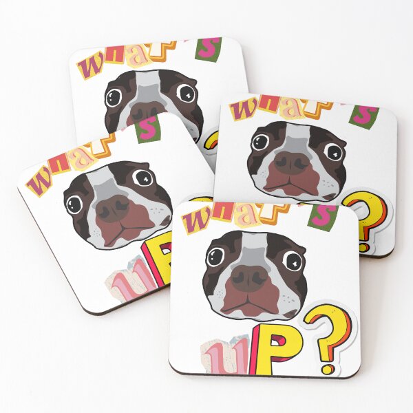 Item preview, What's up? Cute dog  designed and sold by SportThreadz.