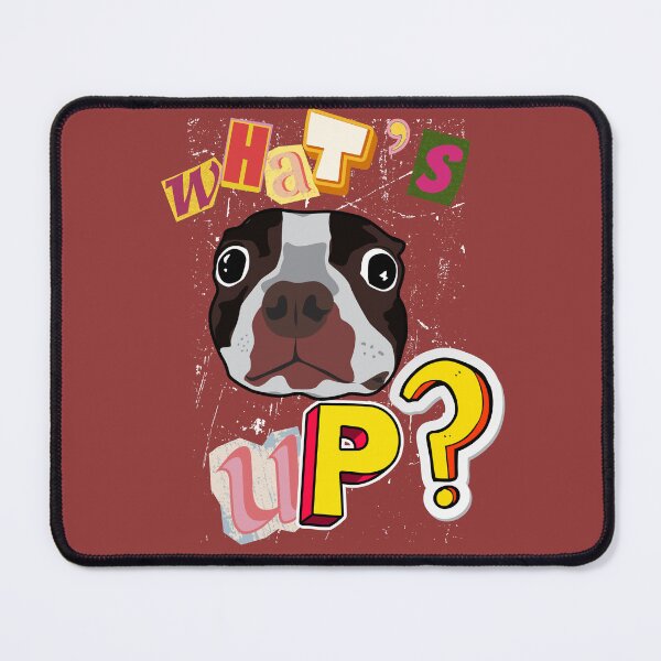 Item preview, What's up? Cute dog designed and sold by SportThreadz.