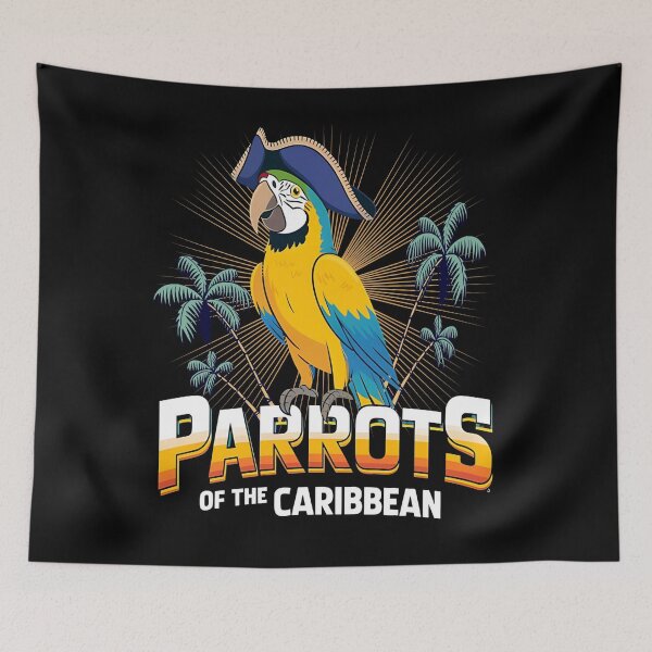 Item preview, Parrots of the caribbean - A pirates life chose me - Always be a pirate - Pirates bay - Caribbean adventure - Pirates problems designed and sold by JansenGS.