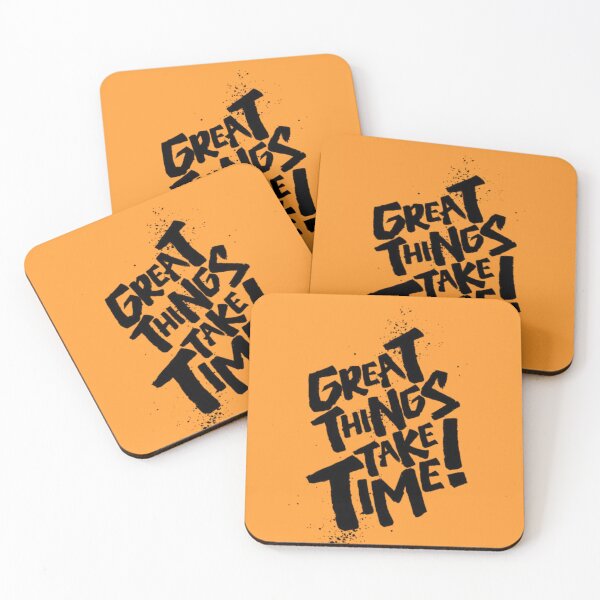 Item preview, Great Things Take Time designed and sold by 123ks.