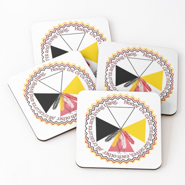 Item preview, Honor the circle meaning and medicine wheel designed and sold by Savvysioux.