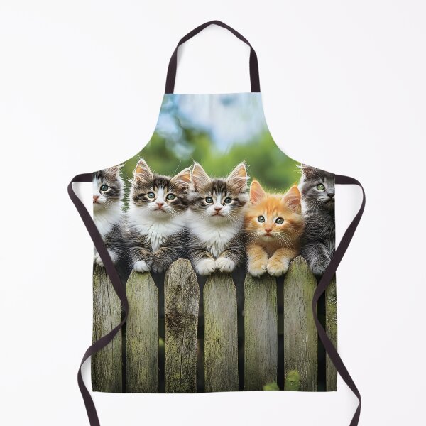 Item preview, Cute Cats On The Fence designed and sold by CoolMantras.